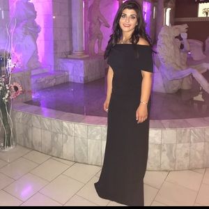 Vince Camuto Black Gown